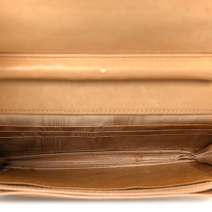 Chanel Caviar Timeless CC Wallet on Chain WOC Beige 5 of 12