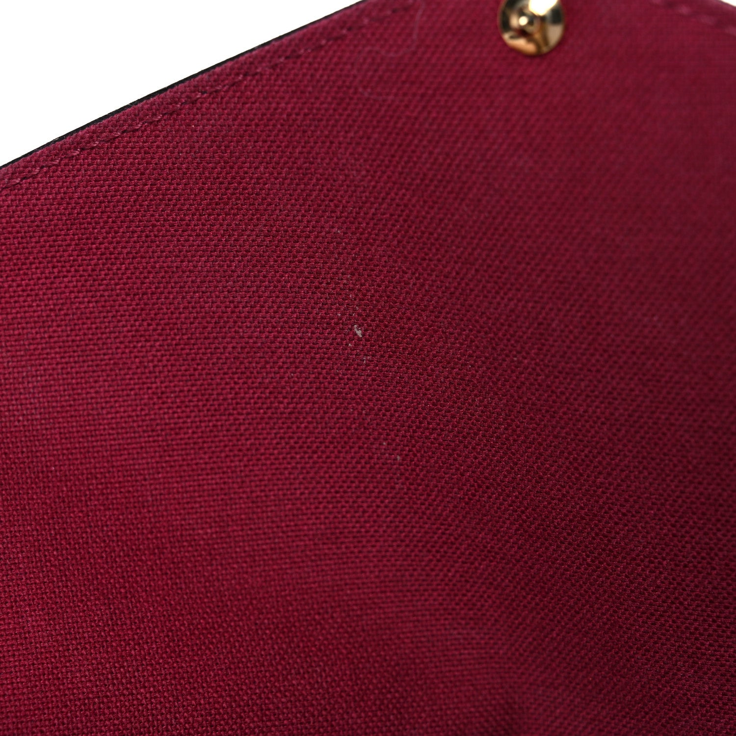 Louis Vuitton Monogram Pochette Felicie Chain Wallet Fuchsia 10 of 10