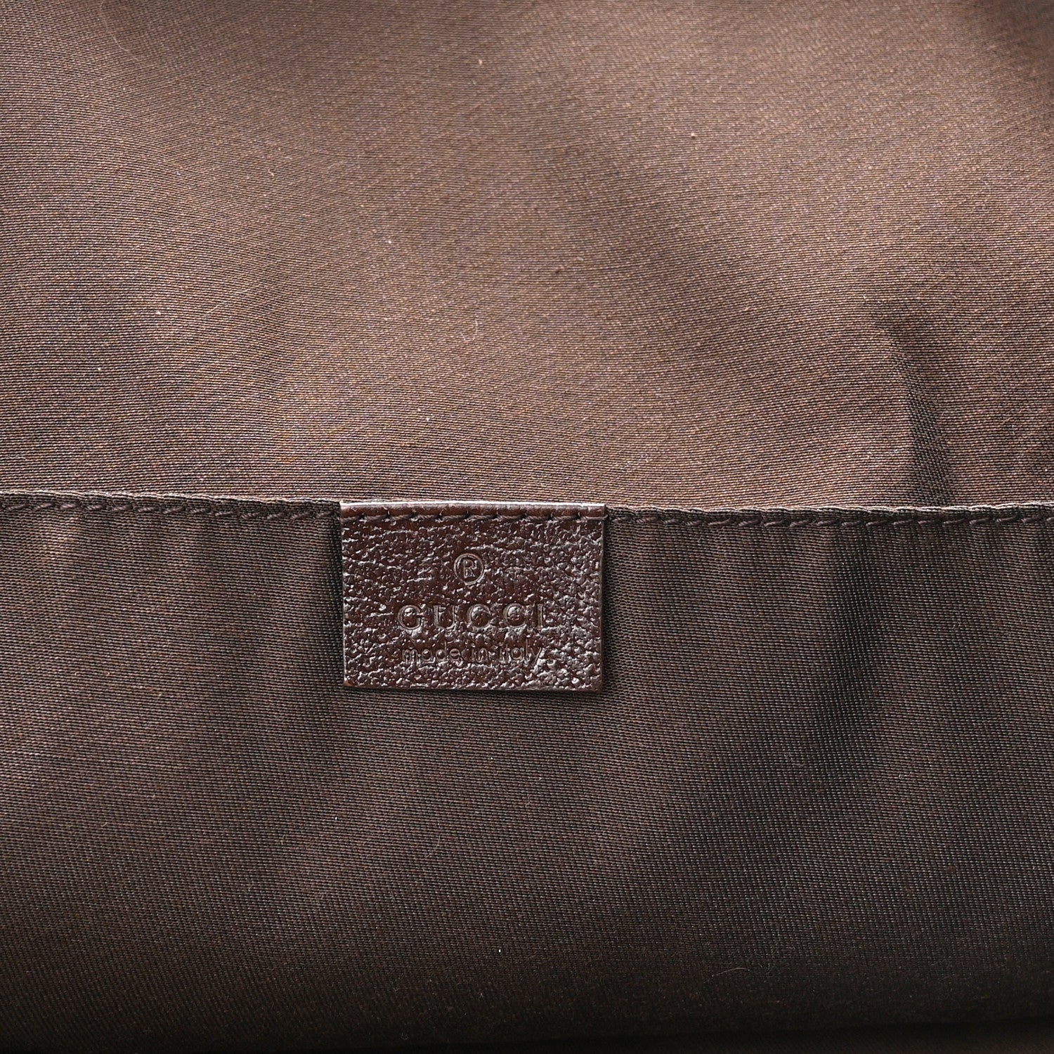 Gucci GG Monogram Medium Web Handle Vertical Tote Dark Brown 6 of 12