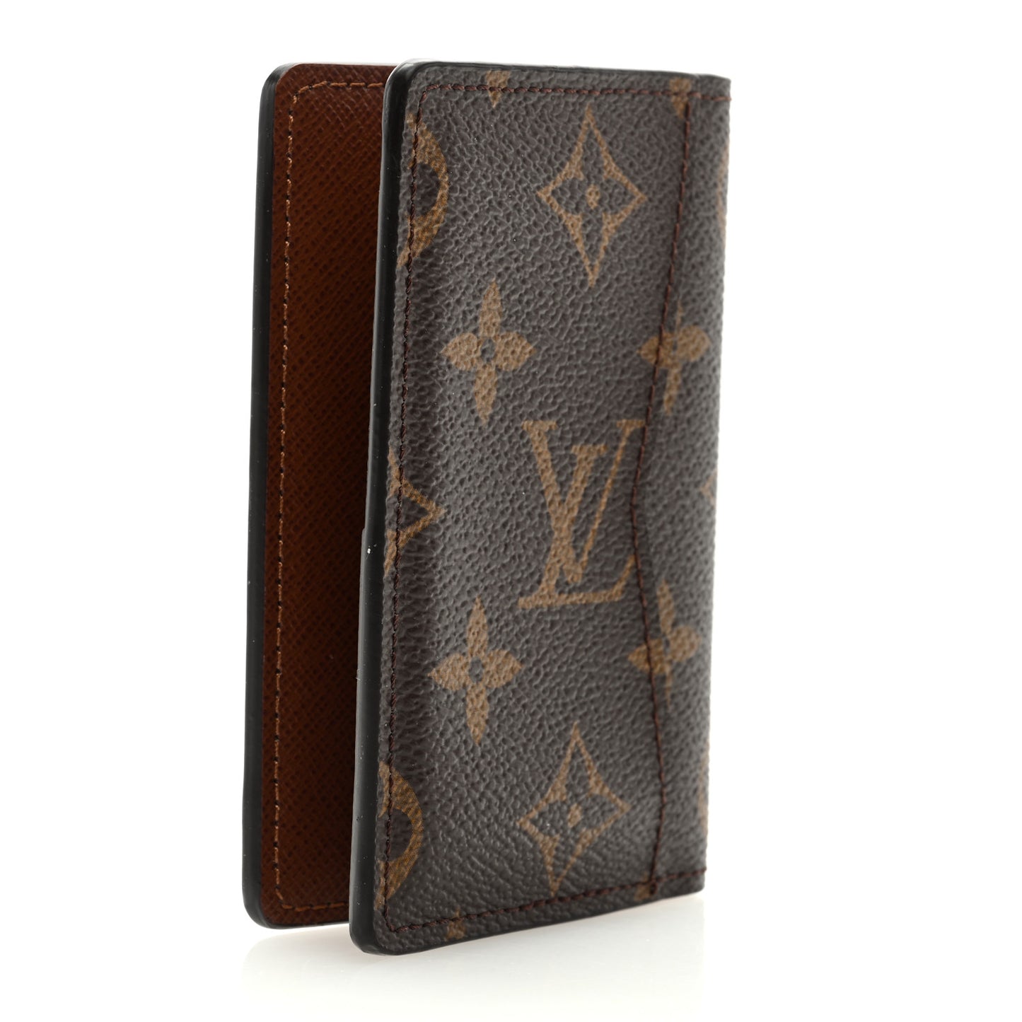 Monogram Pocket Organizer Card Holder NM