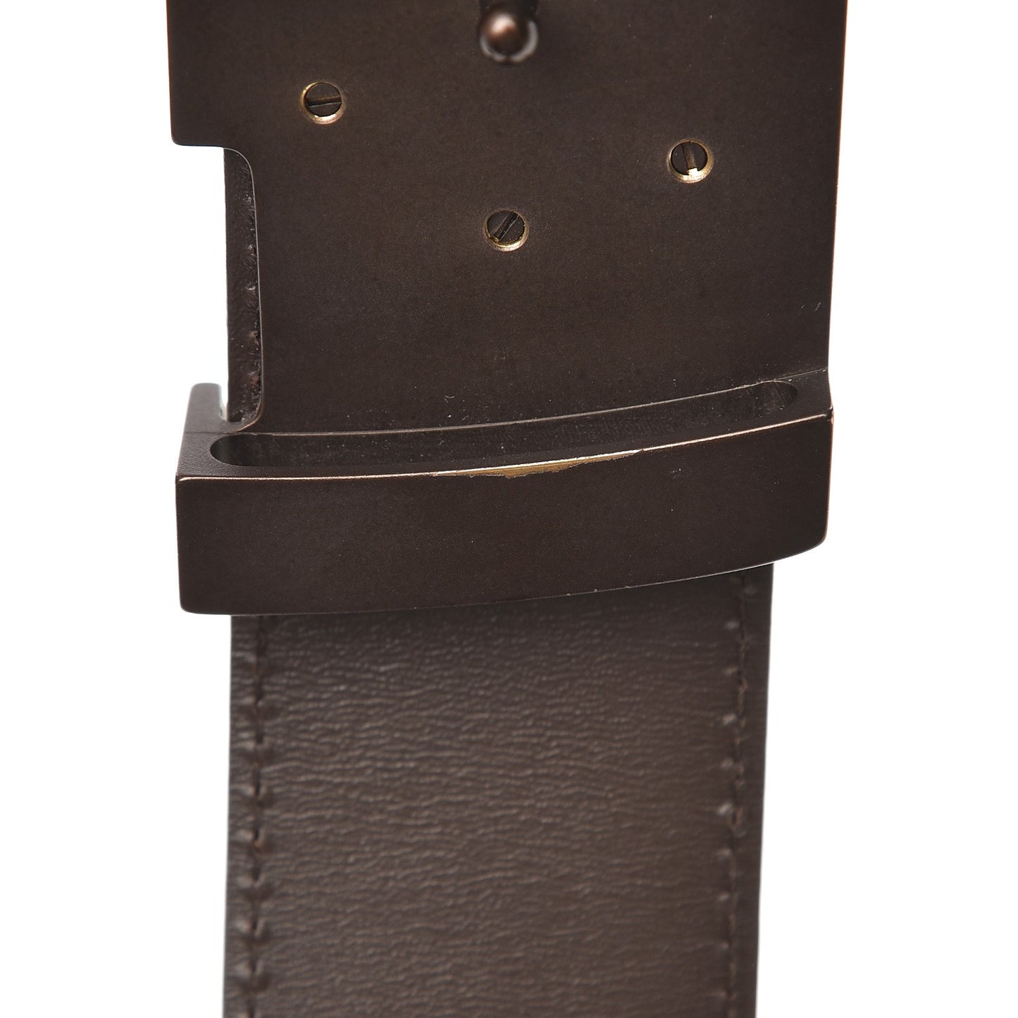 Damier Ebene 40mm LV Initiales Belt 85 34