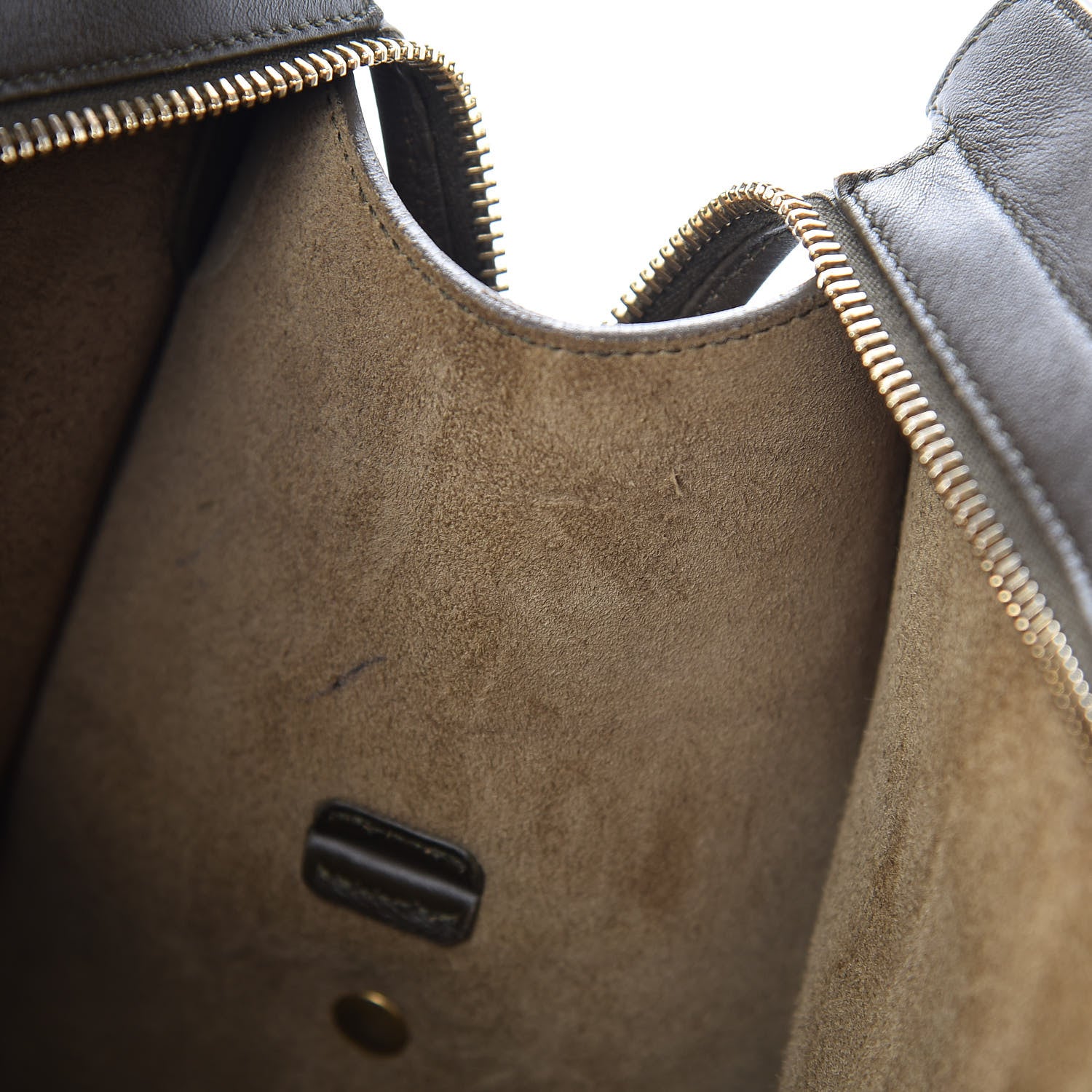Saint Laurent Calfskin Small Classic Y Cabas Green 12 of 18