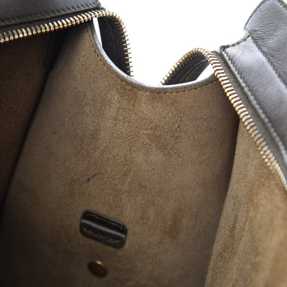 Saint Laurent Calfskin Small Classic Y Cabas Green 12 of 18