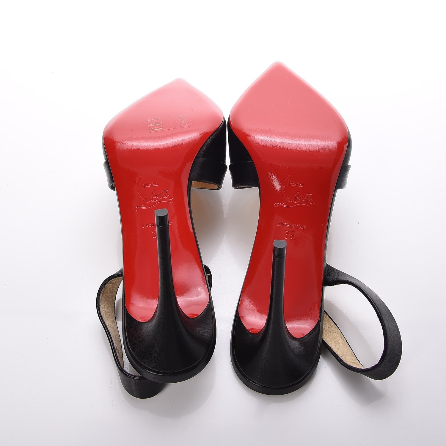 Christian Louboutin Nappa Actina 85 Pumps 39 Black 5 of 7