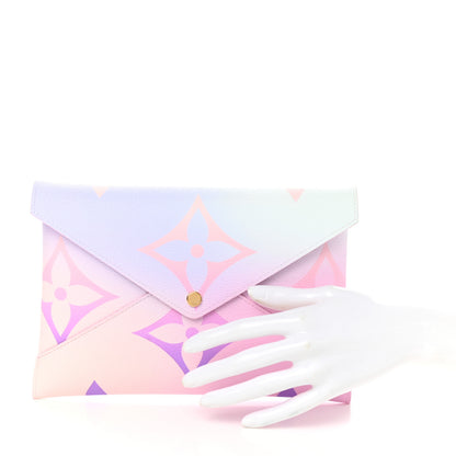 Louis Vuitton Monogram Giant Spring In The City Large Kirigami Pochette Sunrise Pastel 2 of 8