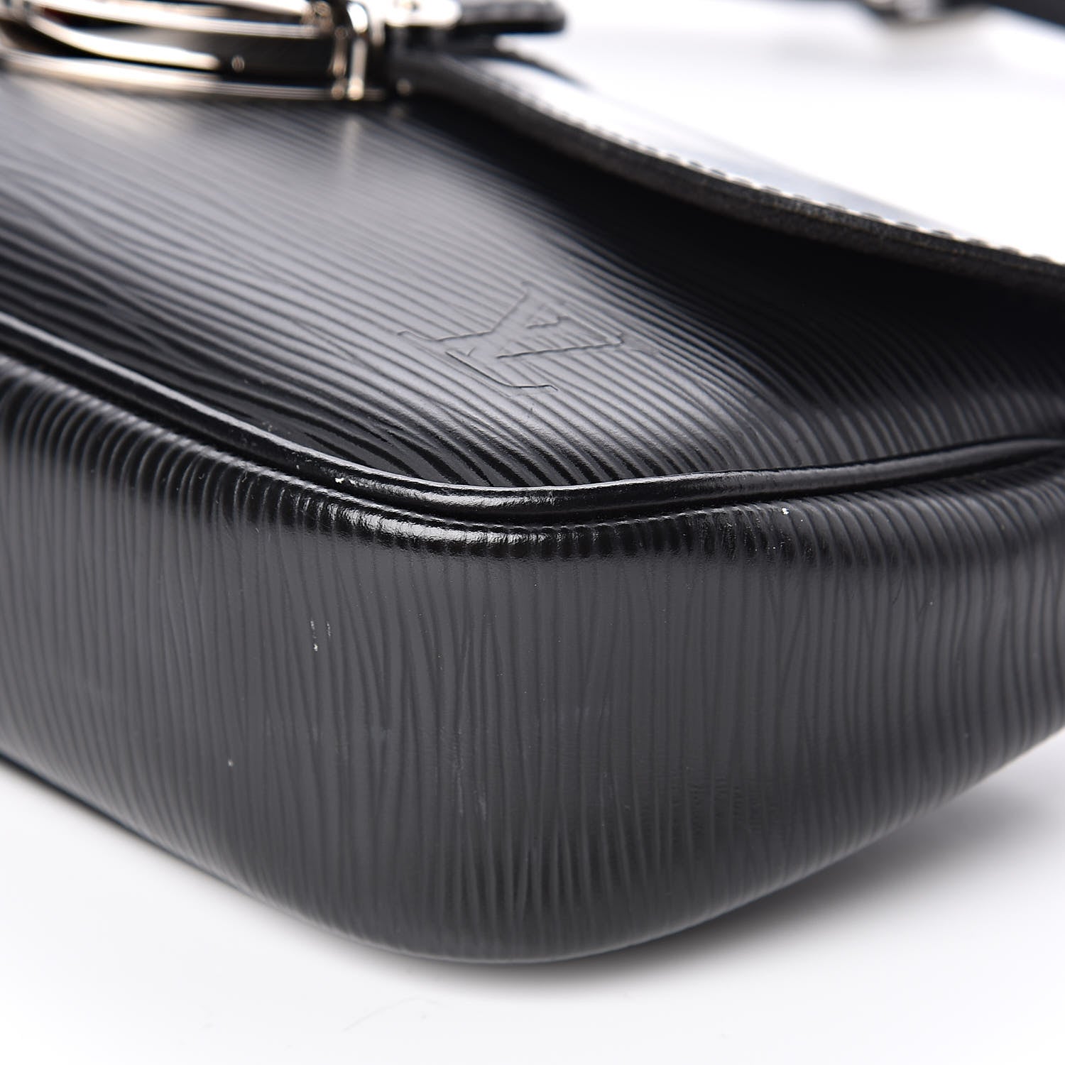 Louis Vuitton Epi Montaigne Clutch Black 9 of 10