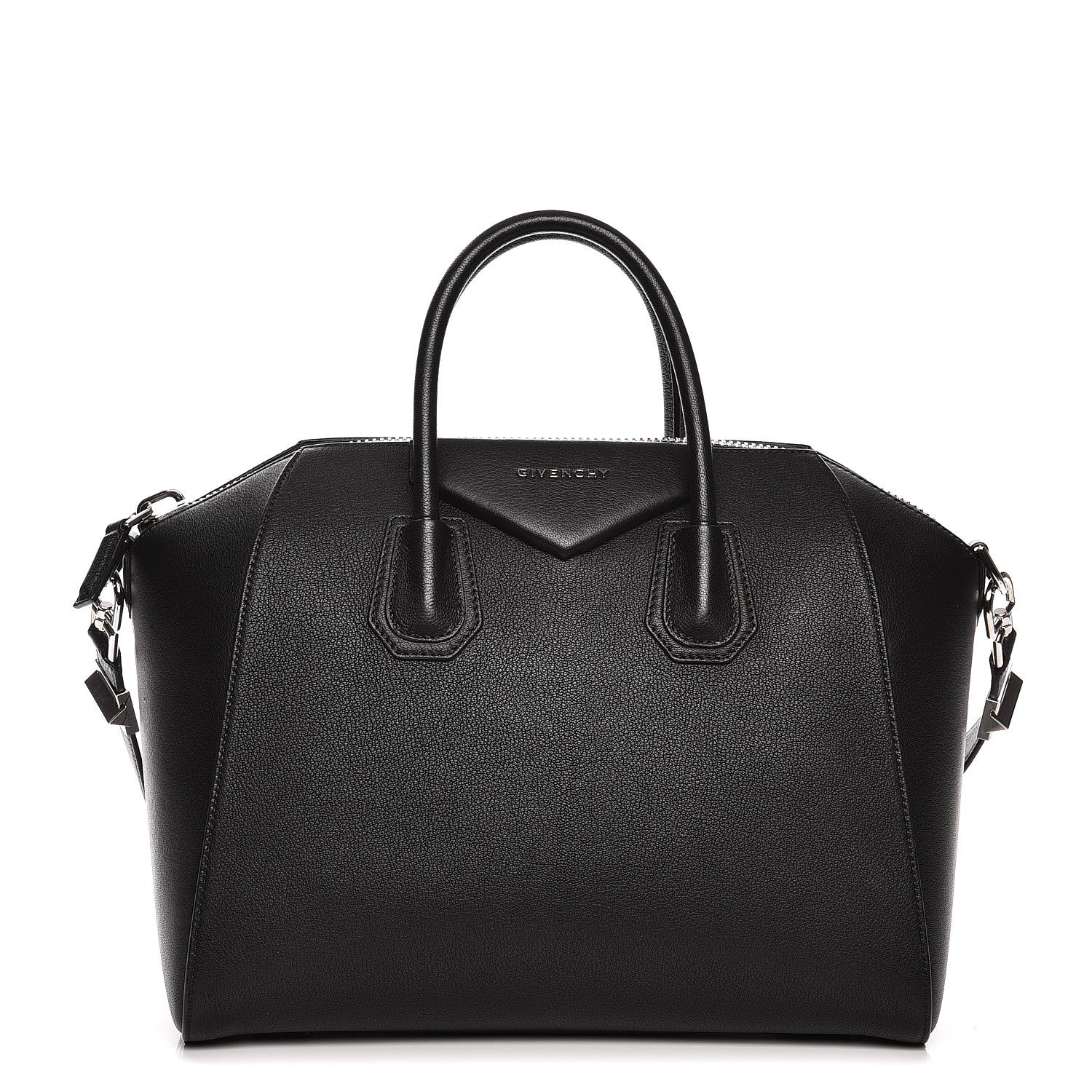 Givenchy Sugar Goatskin Medium Antigona Black 1 of 12