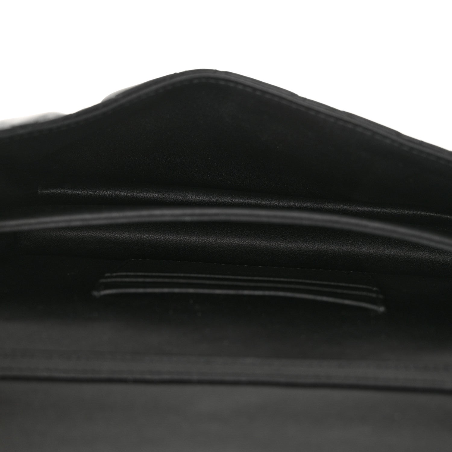 Christian Dior Lambskin Lady Dior Top Handle Clutch Black 5 of 10