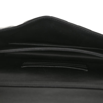 Christian Dior Lambskin Lady Dior Top Handle Clutch Black 5 of 10