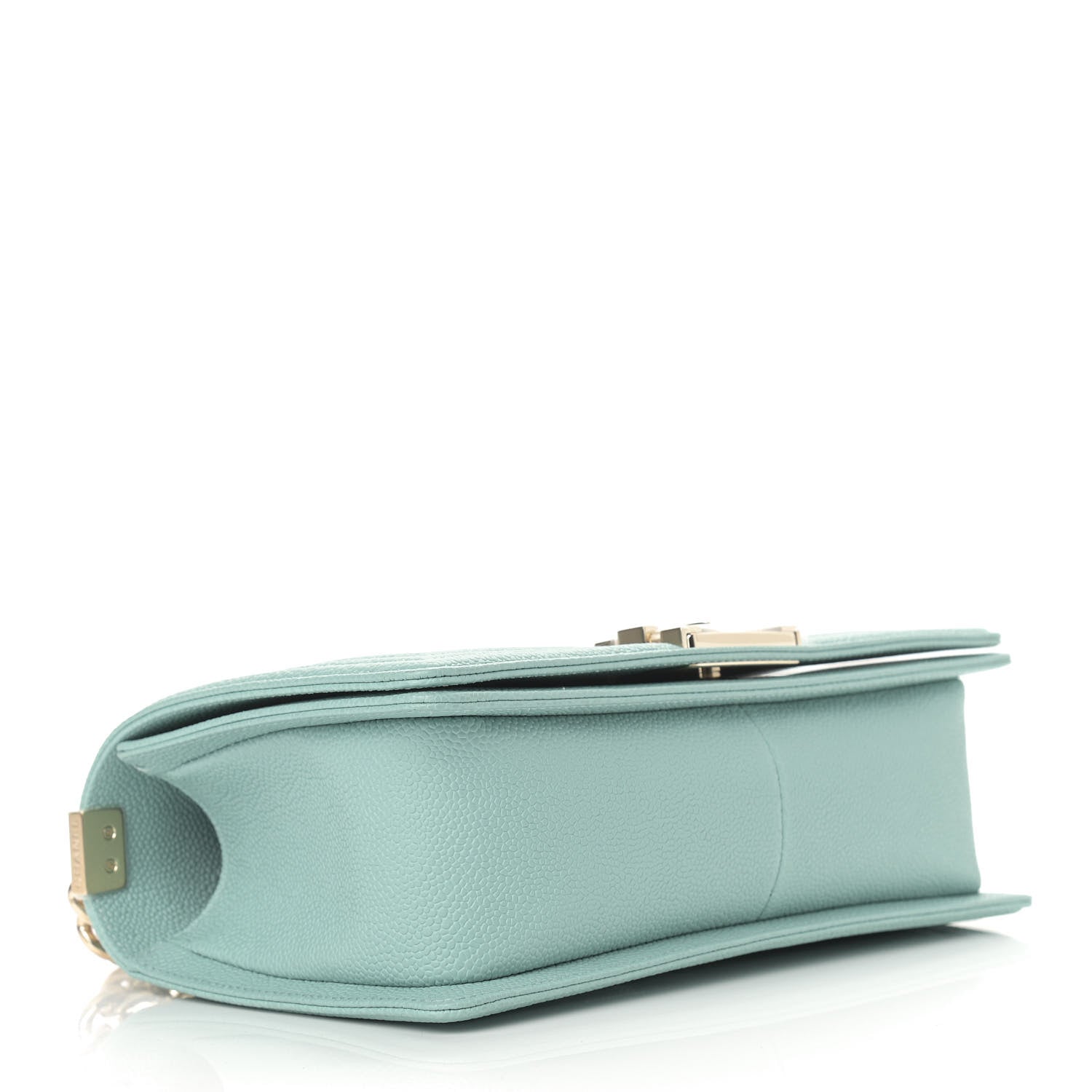 Chanel Caviar Quilted Medium Boy Flap Light Blue 3 of 8