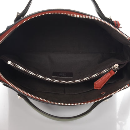 Fendi Vitello Dolce 4 Color Medium By The Way Boston Bag Blue Notte Multicolor 8 of 8