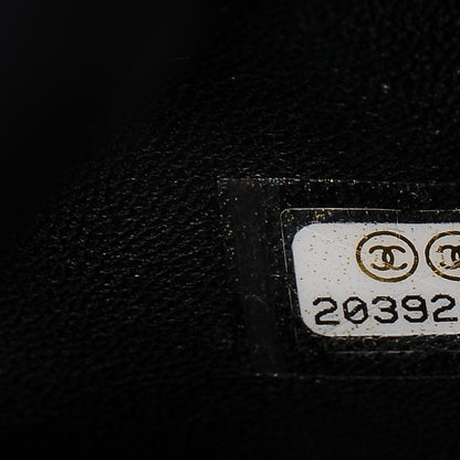 Chanel Shearling Lambskin 100% Clutch Black 7 of 8