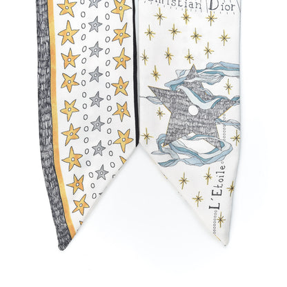 Christian Dior Silk L'Etoile Mitzah Scarf 2 of 3
