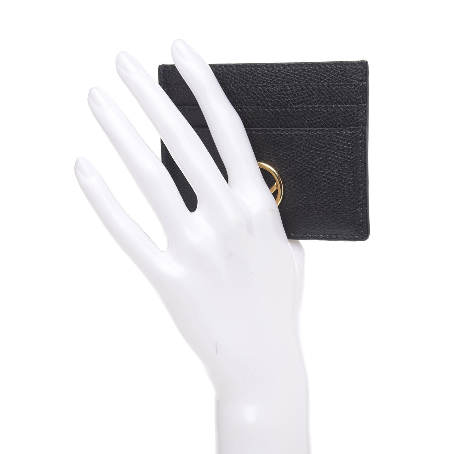 Vitello Cruise F is Fendi Card Holder Black