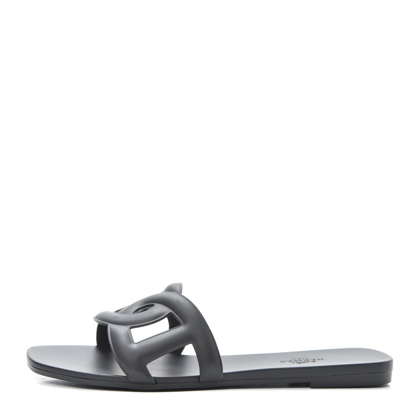 Rubber Aloha Sandals 37 Black