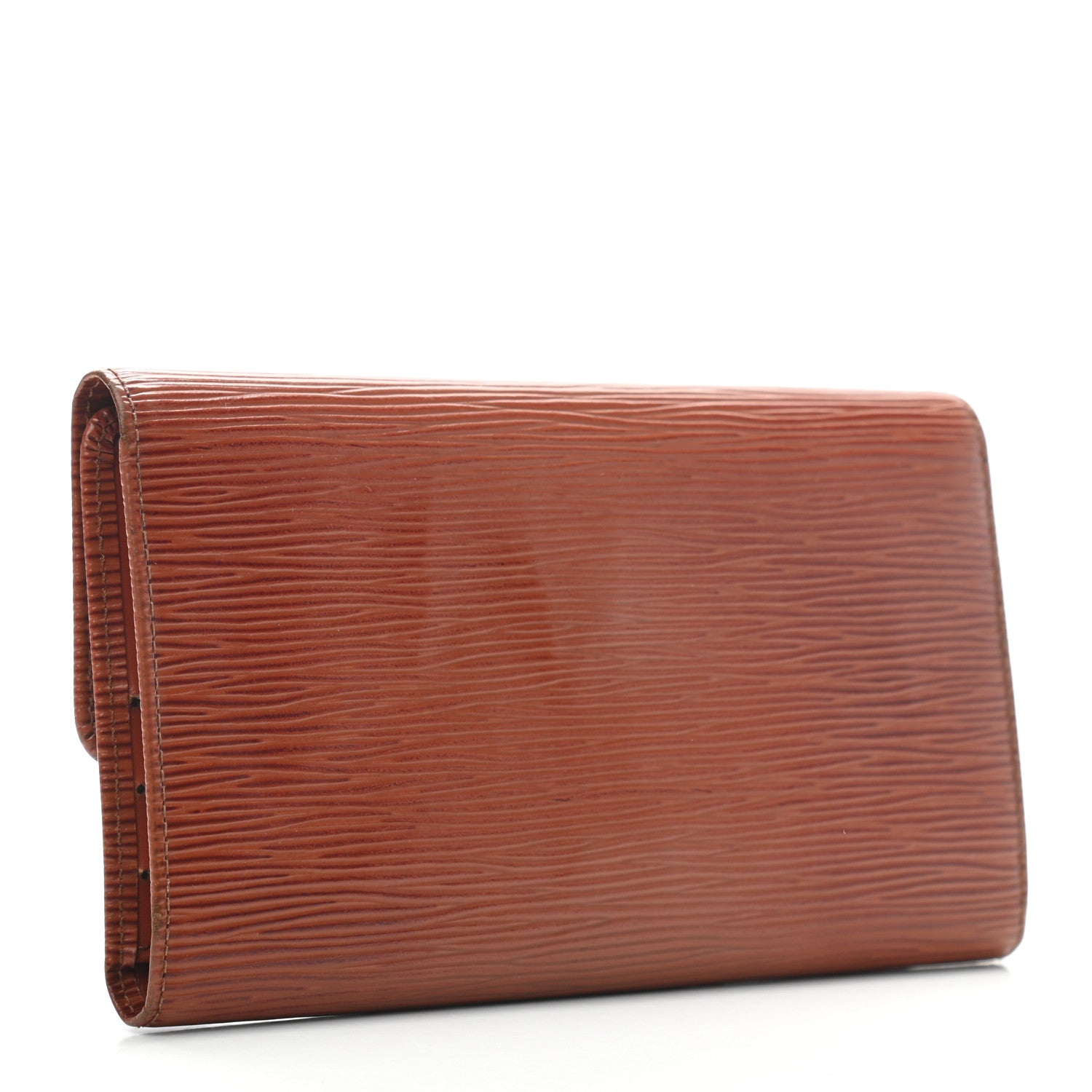 Louis Vuitton Epi Porte Tresor International Wallet Kenyan Fawn 3 of 10