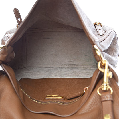 Miu Miu Cervo East-West Flap Satchel Cammello 5 of 16