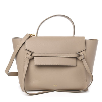 Celine Grained Calfskin Mini Belt Bag Light Taupe 1 of 10