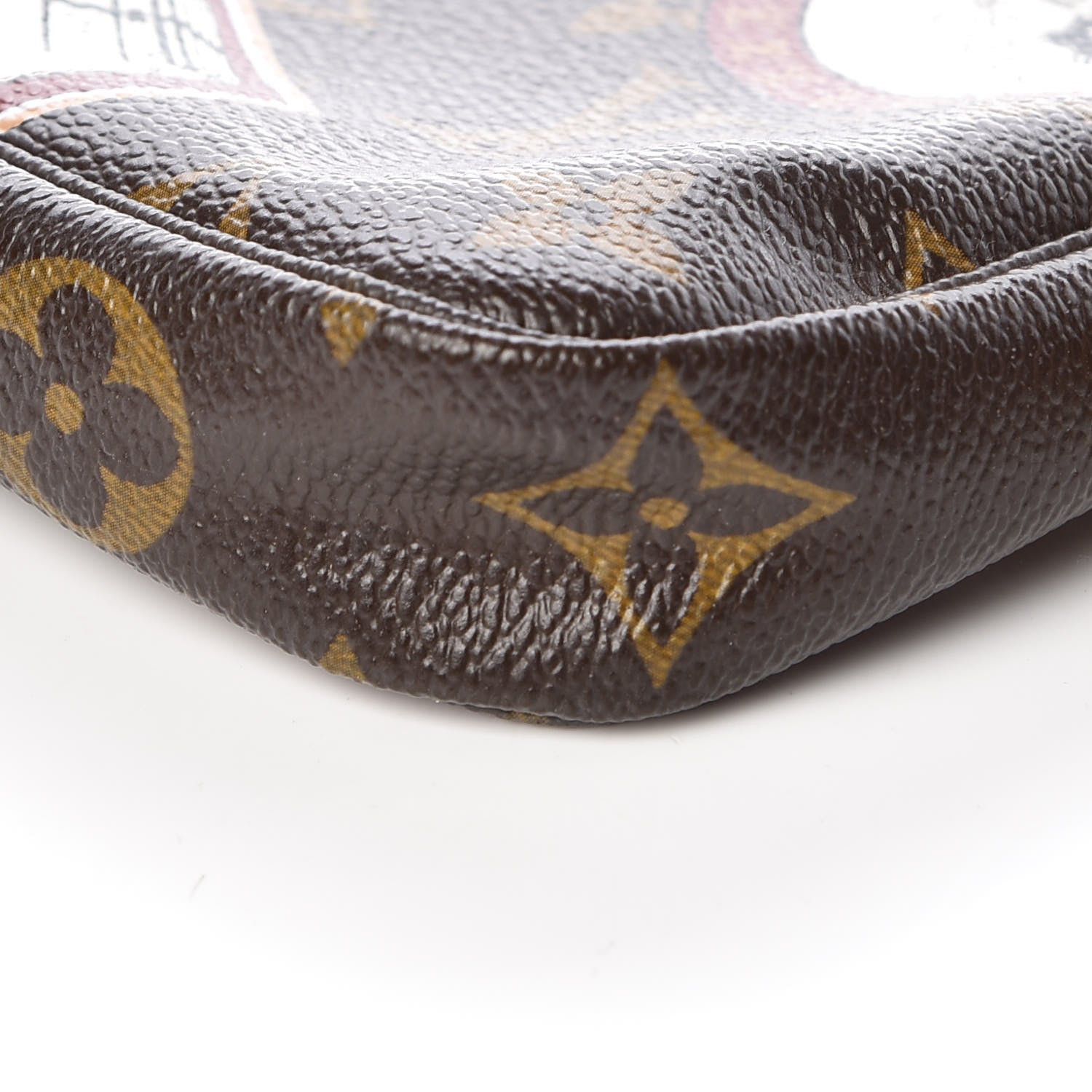Louis Vuitton Monogram Stamp Mini Pochette Accessories 9 of 11