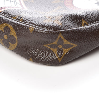 Louis Vuitton Monogram Stamp Mini Pochette Accessories 9 of 11