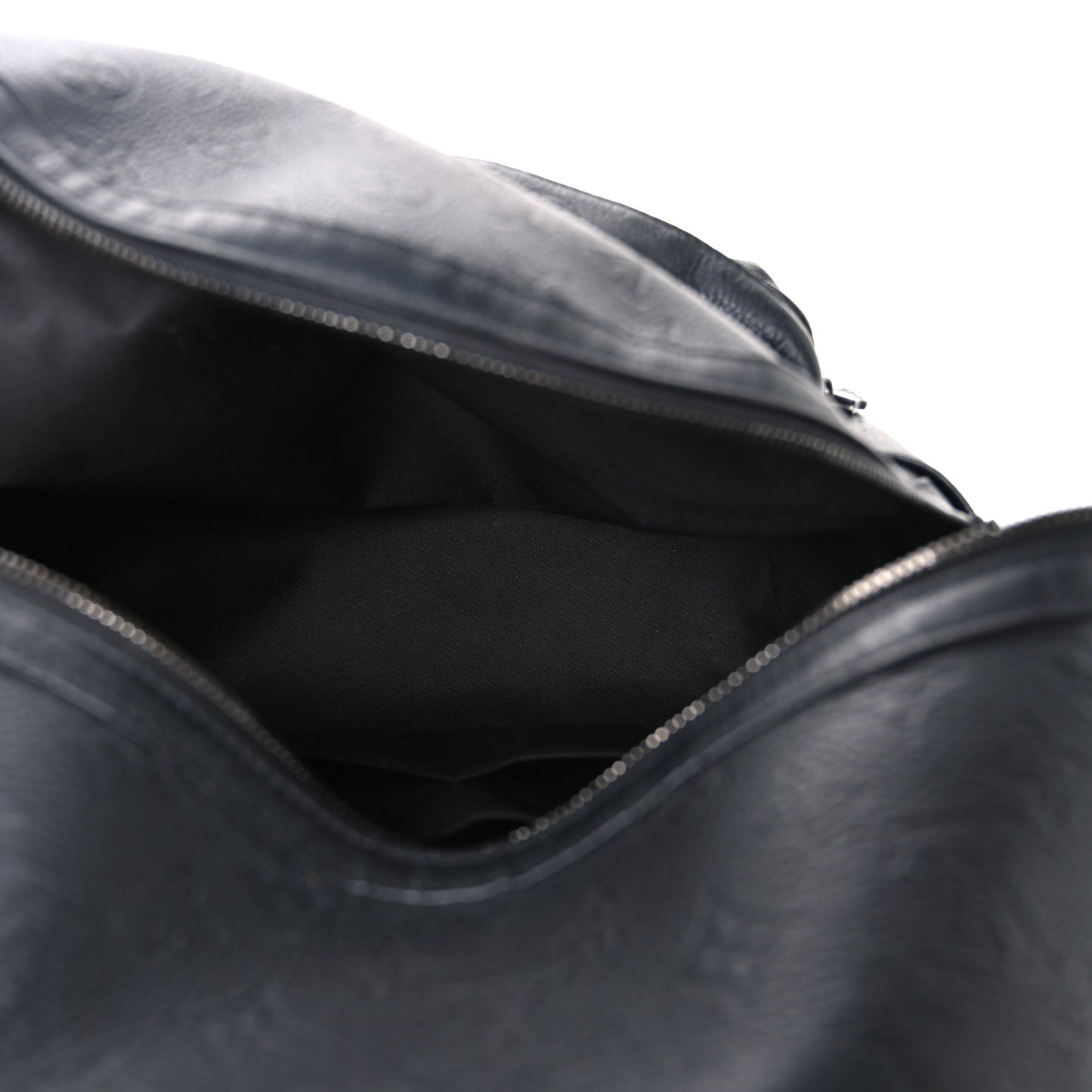 Calfskin Monogram Shadow Discovery Backpack Black