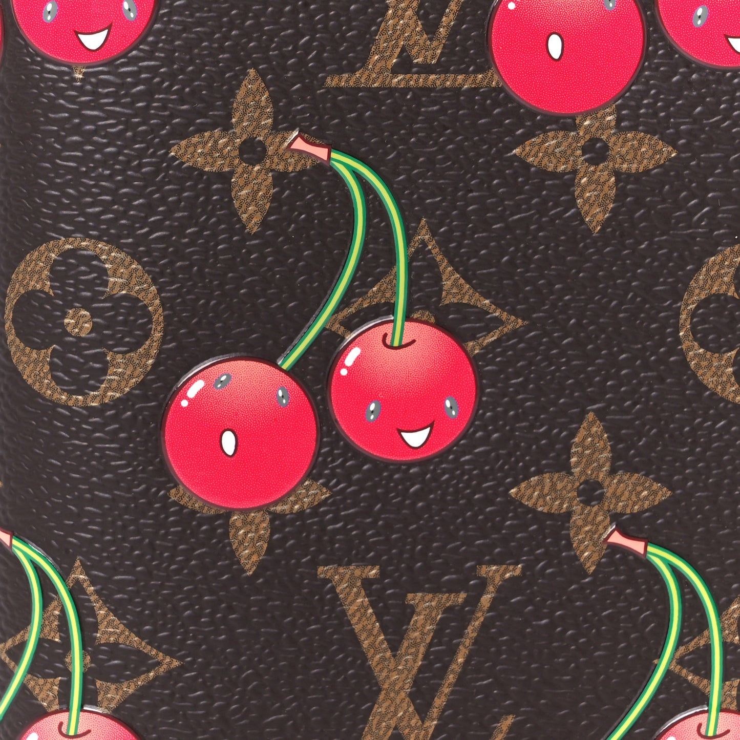 LV X TM Monogram Cerises Passport Cover