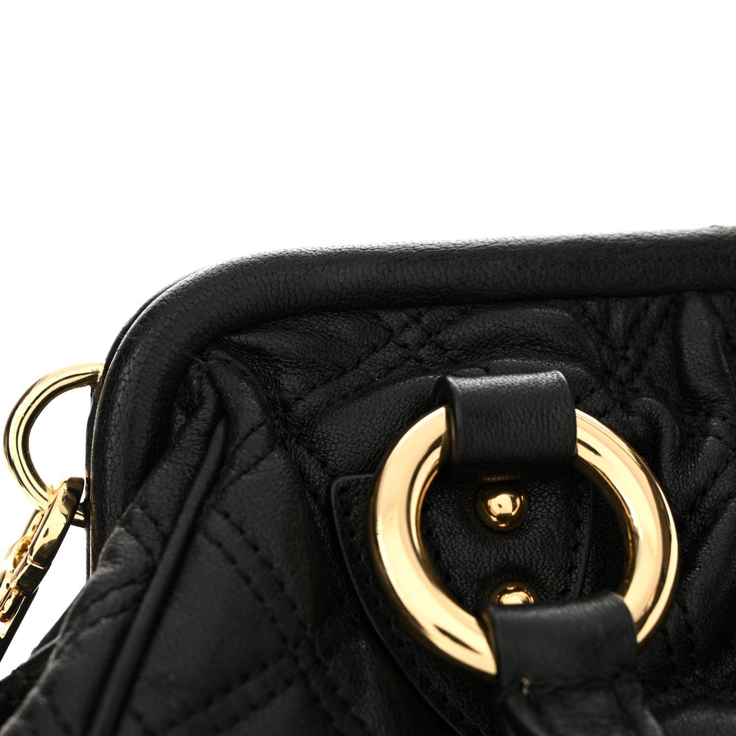 Marc Jacobs Calfskin Quilted Stam Black 11 of 11