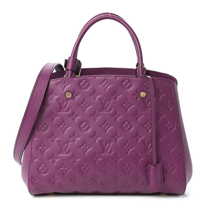 Louis Vuitton Empreinte Montaigne MM Amethyste 1 of 10
