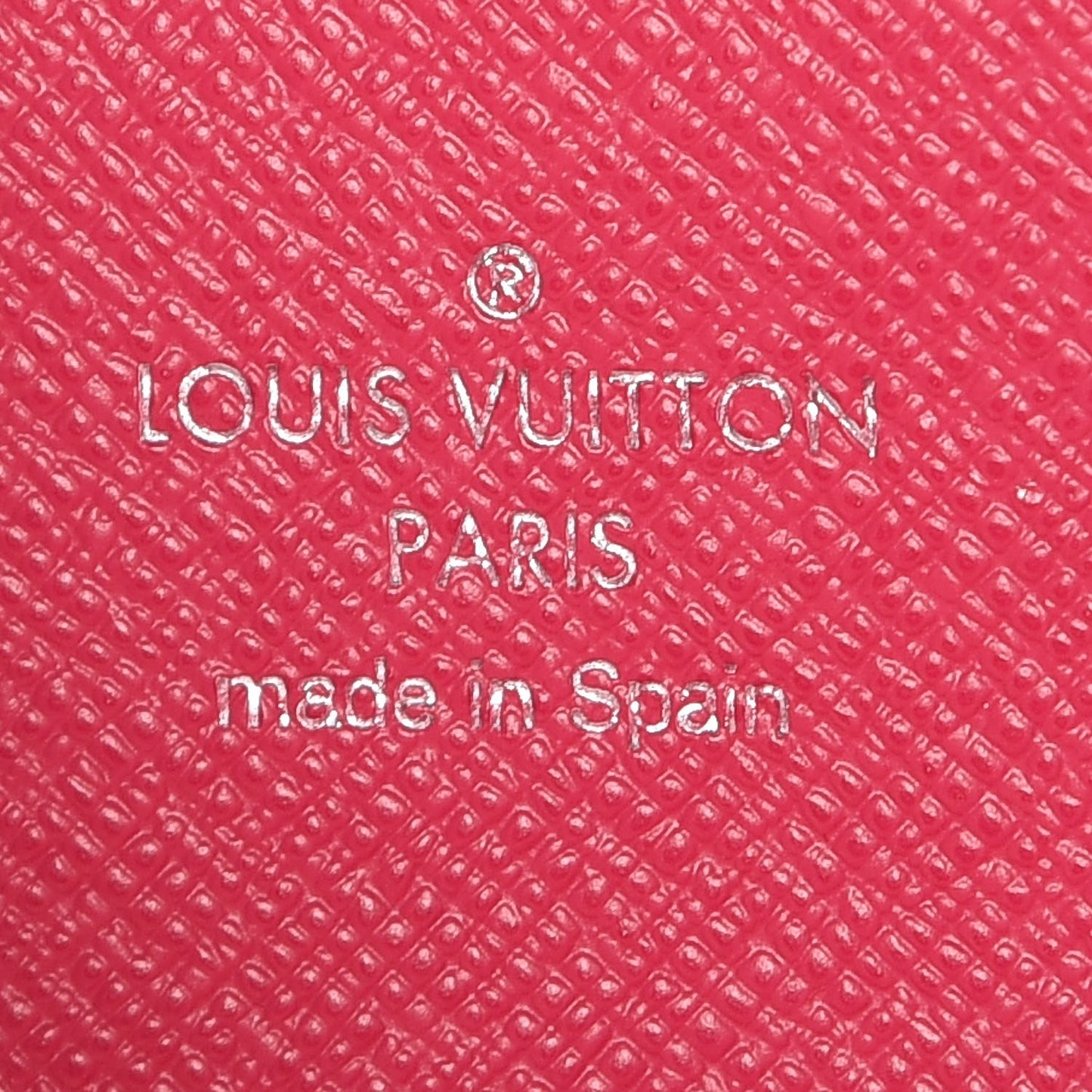 Epi Zippy Wallet Hot Pink