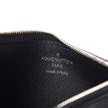 Louis Vuitton Monogram Eclipse Taiga Coin Card Holder 6 of 7