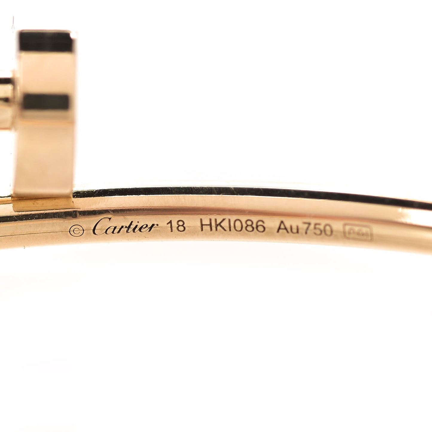 18K Yellow Gold Small Juste Un Clou Bracelet 18