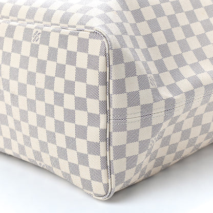 Louis Vuitton Damier Azur Neo Neverfull GM Rose Ballerine 7 of 9