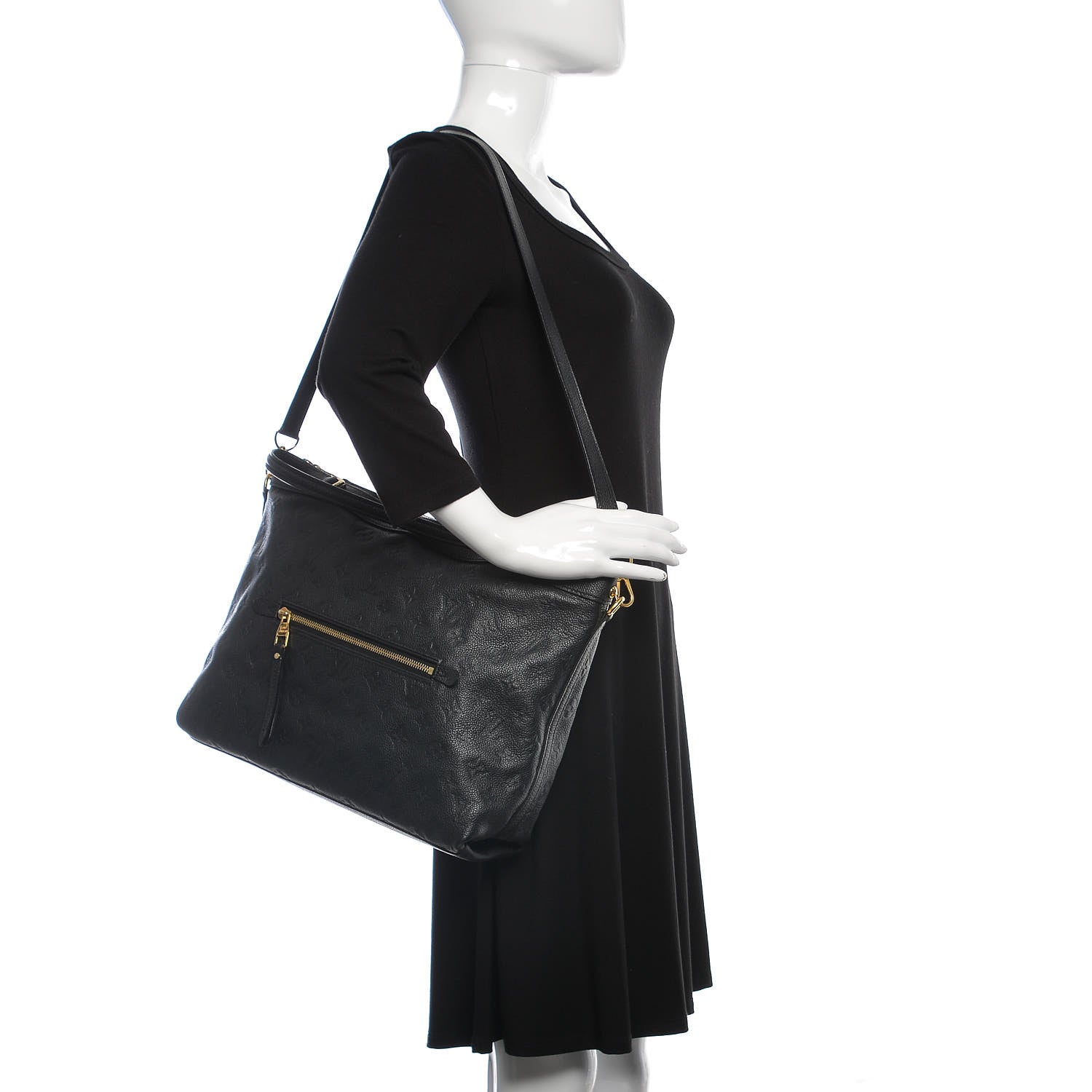 Louis Vuitton Empreinte Bastille MM Black 3 of 14