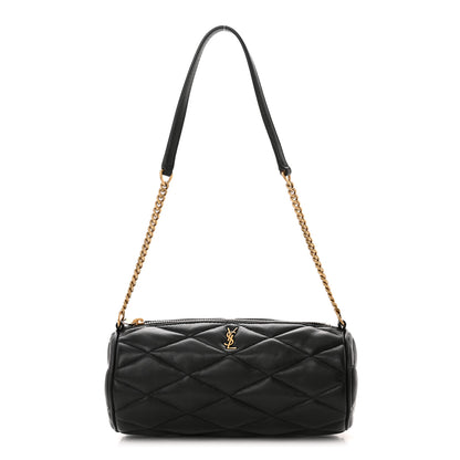 Saint Laurent Lambskin Monogram Mini Sade Tube Bag Black 1 of 10