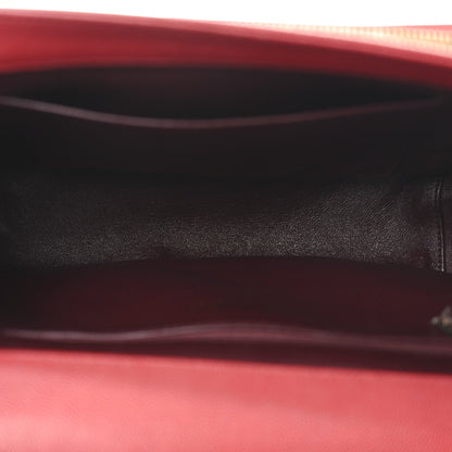Chanel Caviar Quilted Large Business Affinity Flap Red 5 of 10