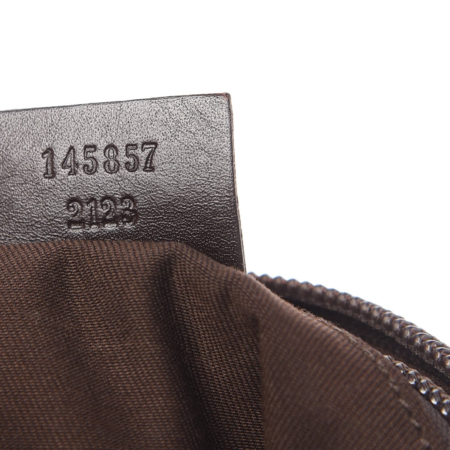 Monogram Calfskin Perforated Medium Flat Messenger Bag Dark Brown