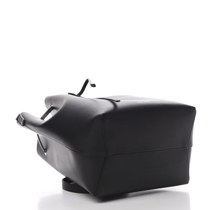Mansur Gavriel Calfskin Bucket Bag Black Royal 5 of 11