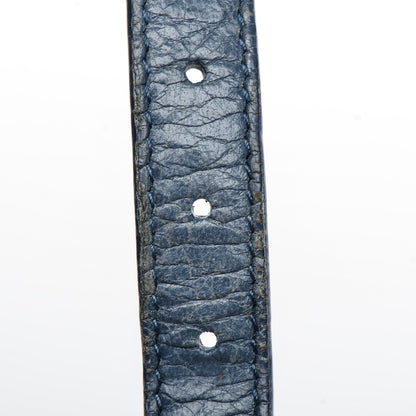 Balenciaga Agneau Giant 12 Gold Hardware Stud Bracelet S Bleu 5 of 5