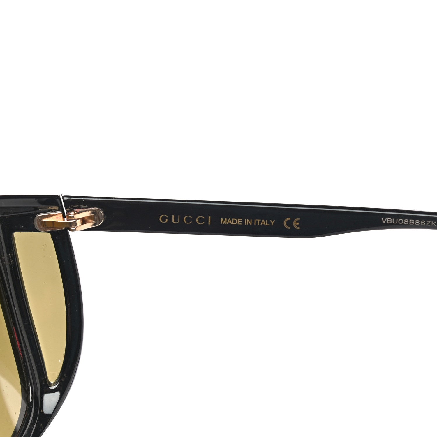 Gucci Acetate Shield Sunglasses GG0467S Black 5 of 9