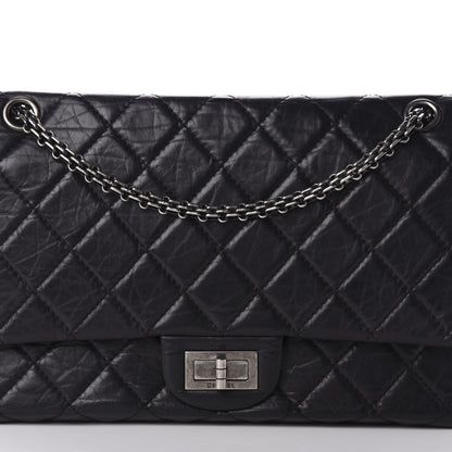 Chanel Aged Calfskin Quilted 2.55 Reissue 227 Flap Black 12 of 12