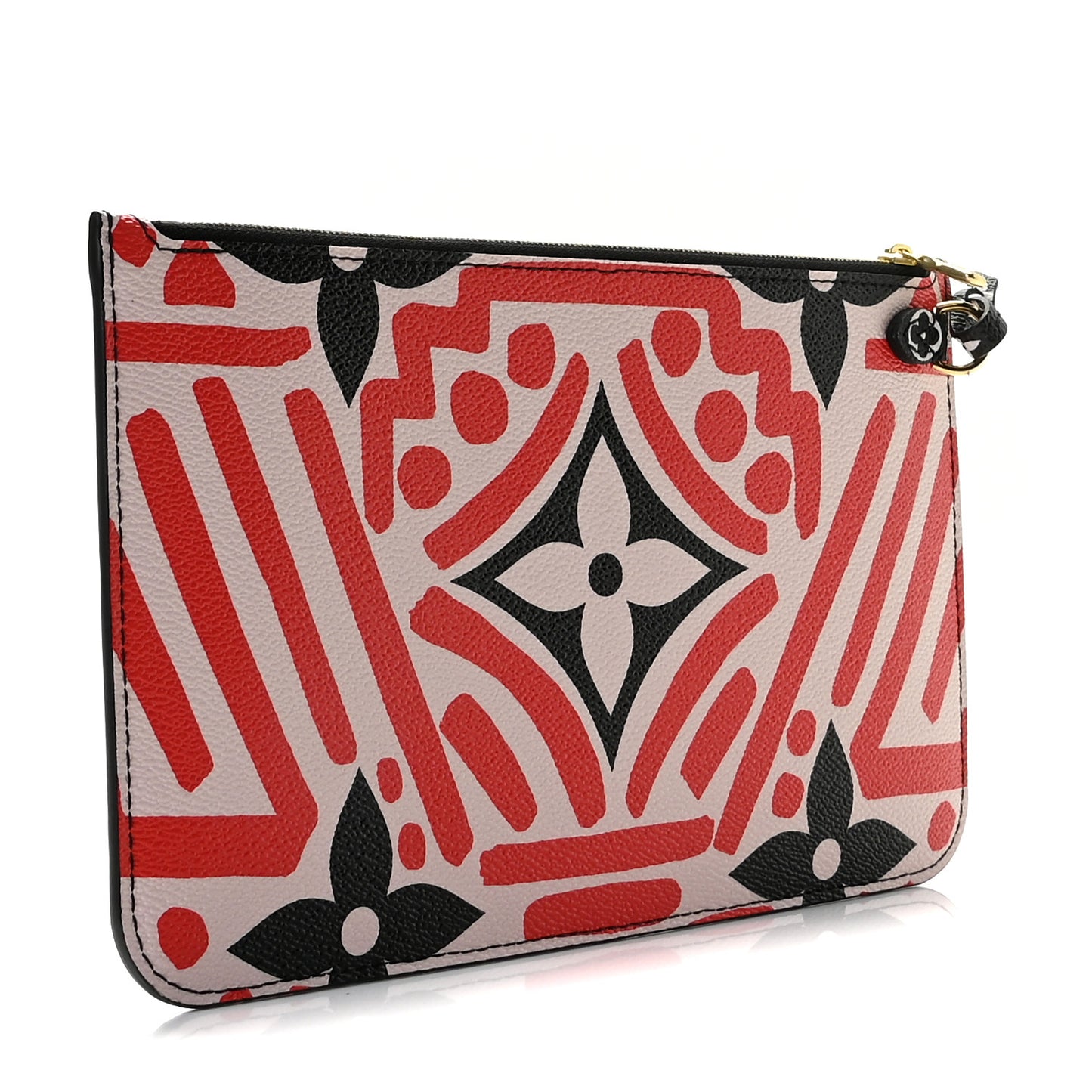 Monogram Giant Crafty Neverfull MM GM Pochette Creme Rouge Black