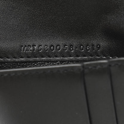 Saint Laurent Calfskin Monogram Bi-Fold Zipped Wallet Black 7 of 8