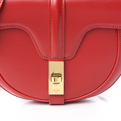 Celine Satinated Calfskin Besace Small 16 Red 9 of 9