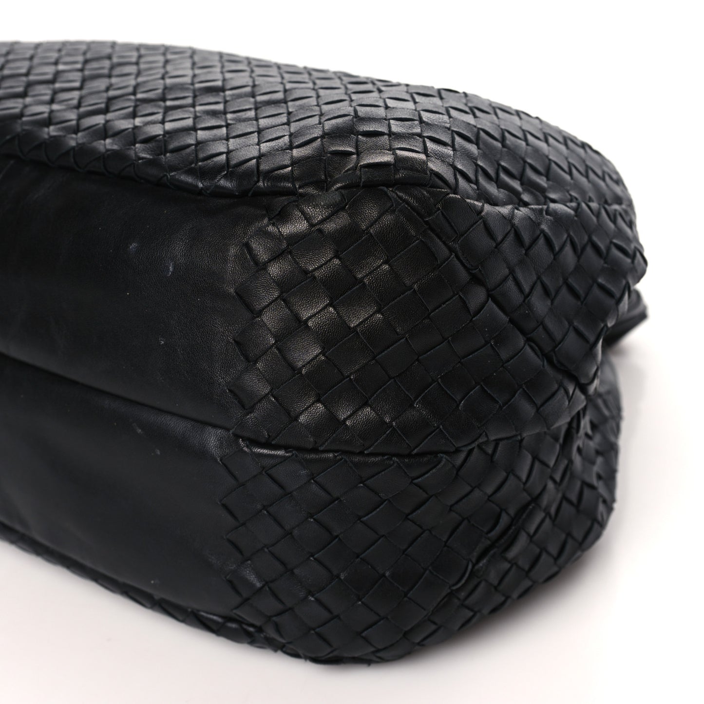 Nappa Intrecciato Large Campana Black