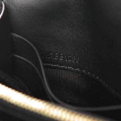 Burberry Grainy Calfskin Henley Wallet On Chain Black 7 of 7