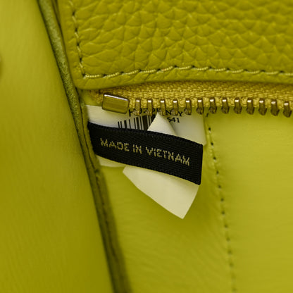 Marc Jacobs Grained Calfskin Micro The Tote Bag Citronella 8 of 10