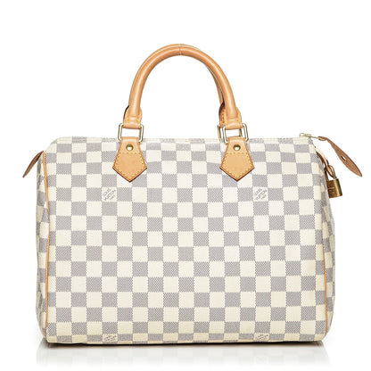 Louis Vuitton Damier Azur Speedy 30 8 of 13