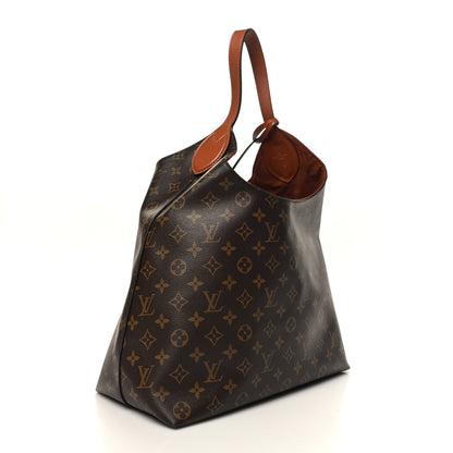 Louis Vuitton Monogram Flower Hobo Caramel 3 of 12