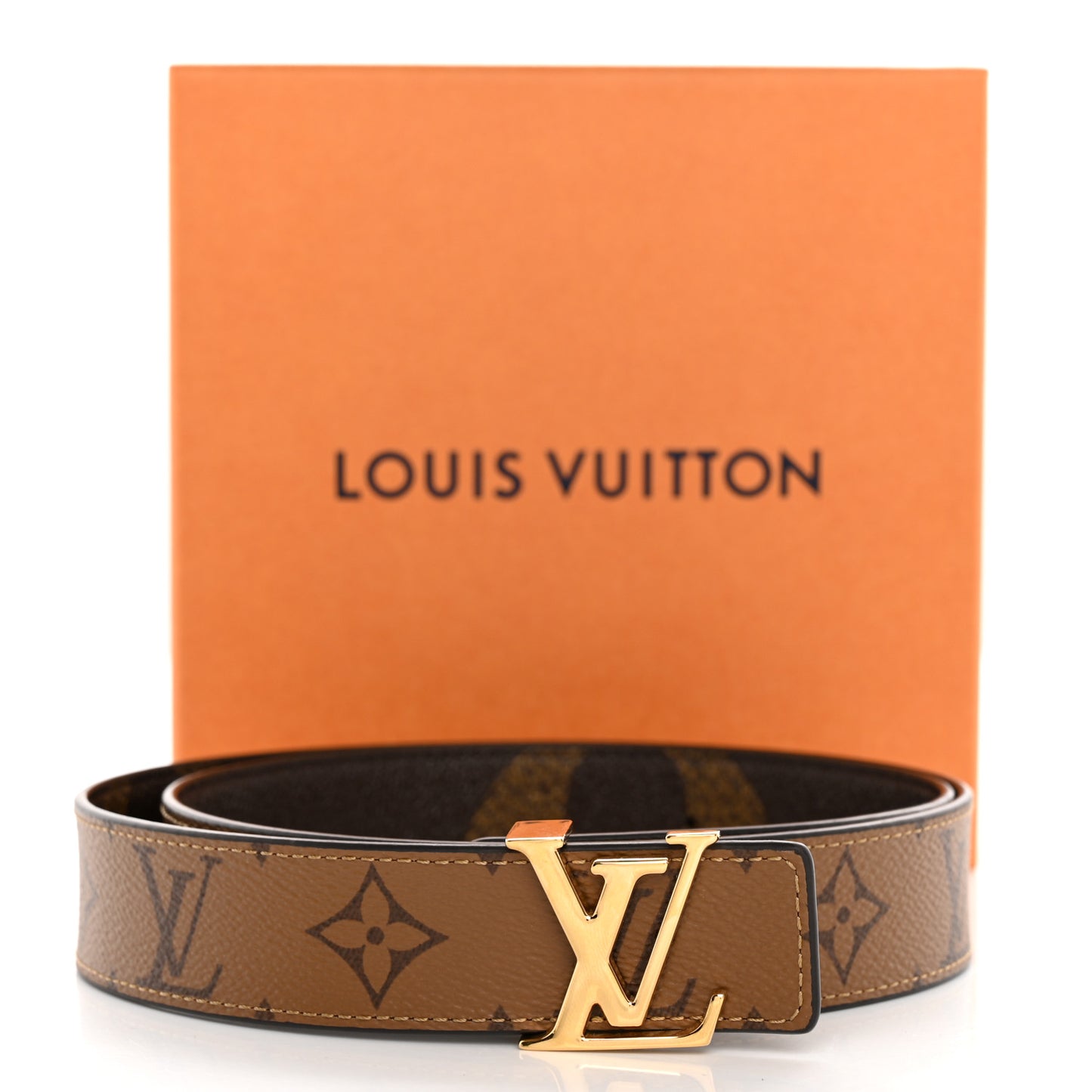 Monogram Giant 30mm LV Iconic Reversible Belt 80 32