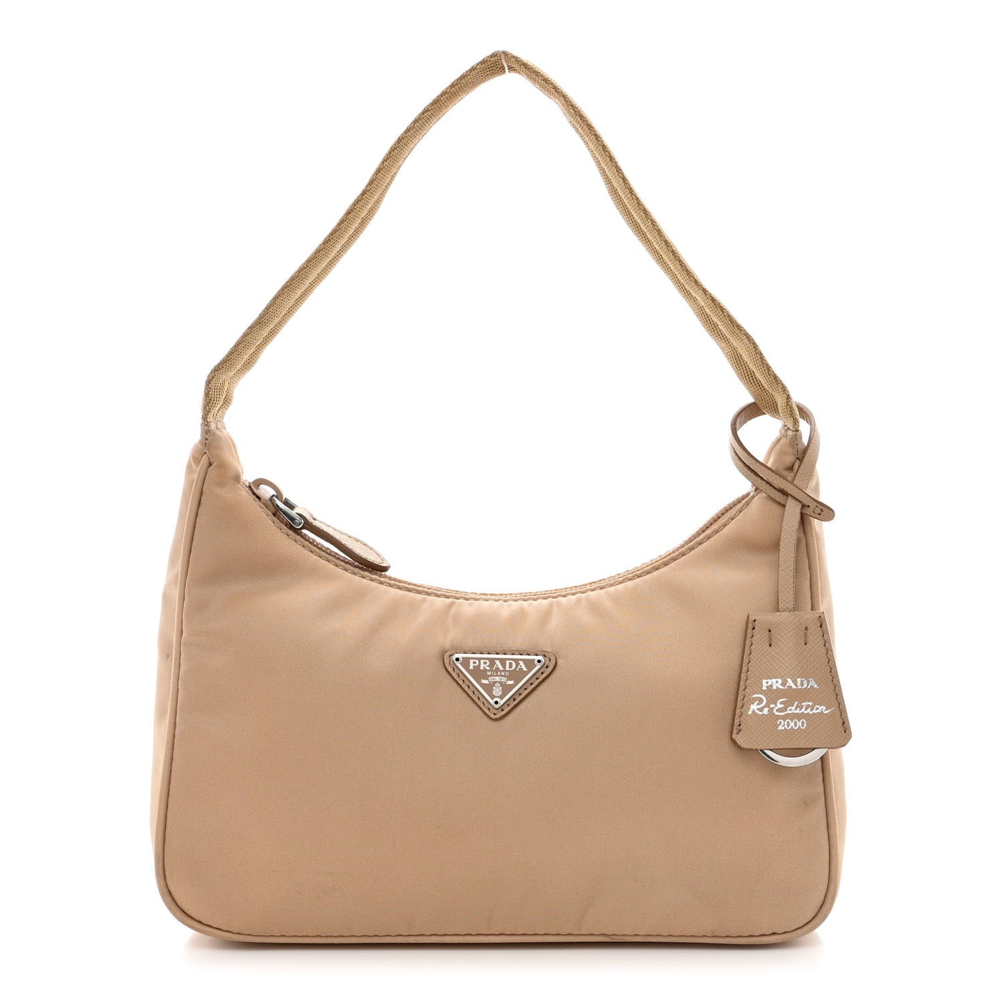 Tessuto Nylon Mini Re-Edition 2000 Bag Cammeo